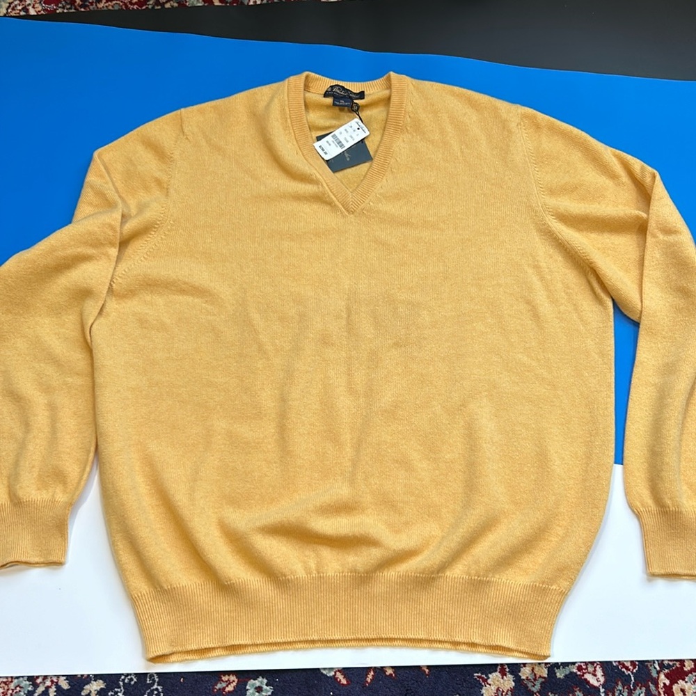 Brooks Brothers Men’s Sweater Cashmere Size XX-Large